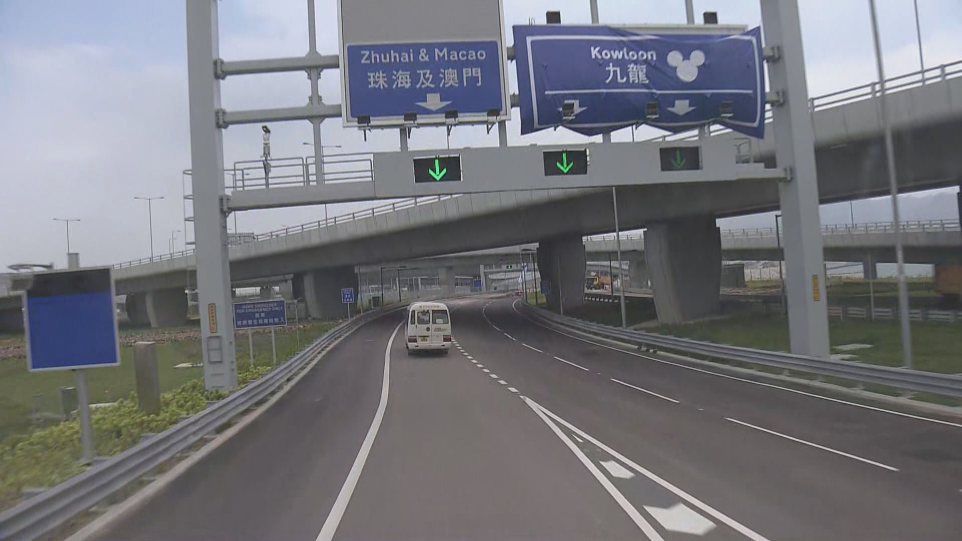 運輸署公布港珠澳大橋交通安排
