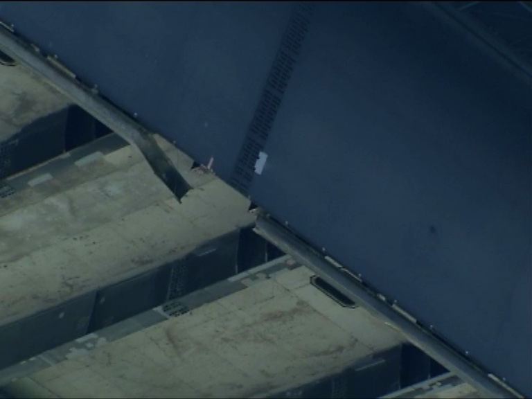 汲水門橋事故　路政署派人檢查