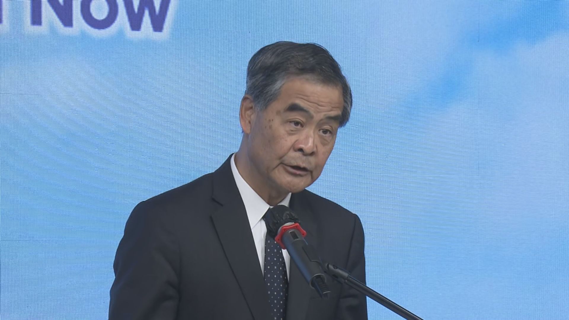 梁振英：香港現況較英國治下好　英議會失效