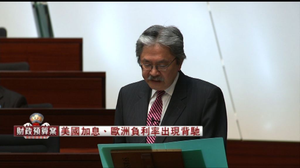 【預算案】二零一六年經濟展望(一)