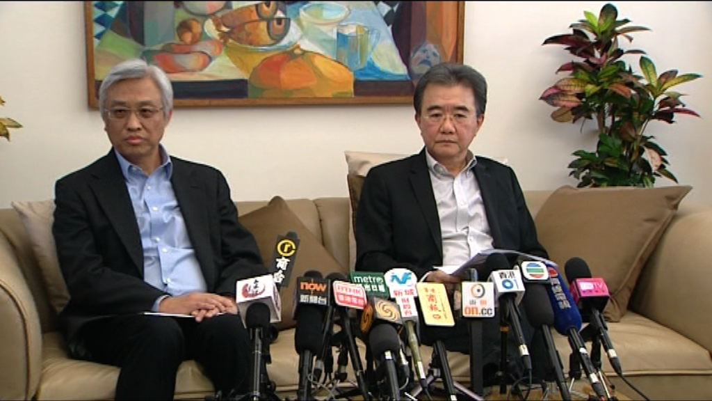 錢大康指抗議學生需為行為負責