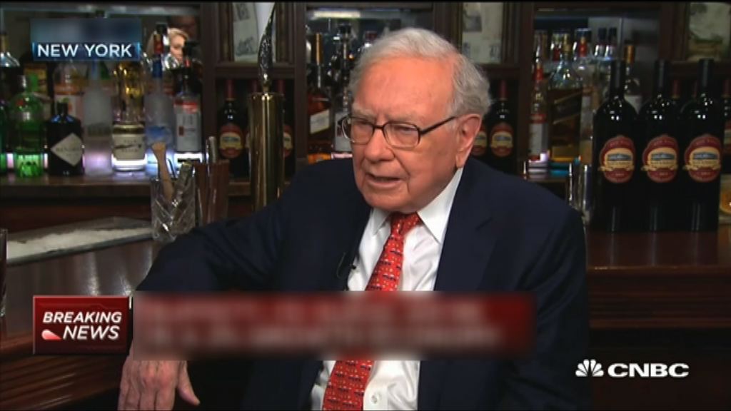 巴菲特：美股估值合理　股票將跑贏債券