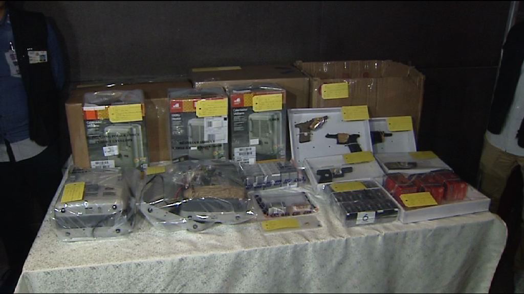 警方檢逾六千發子彈拘一男一女