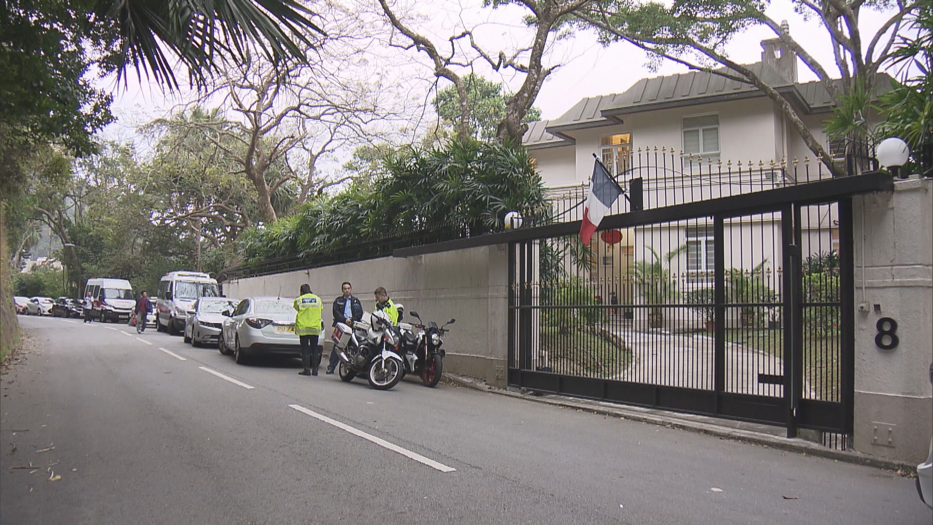 法國總領事位於山頂官邸遭爆竊