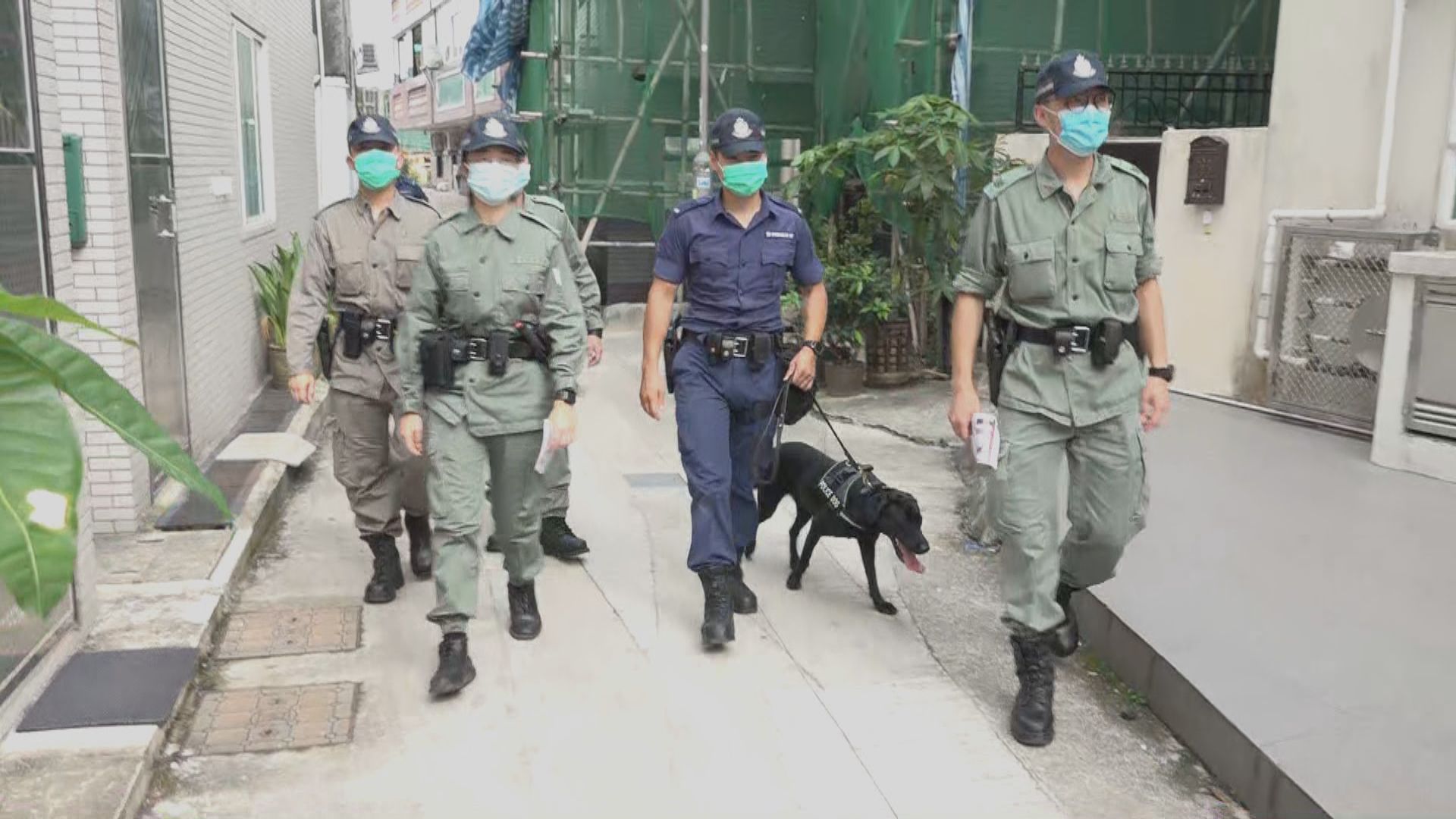 警方西貢展開大規模反爆竊行動