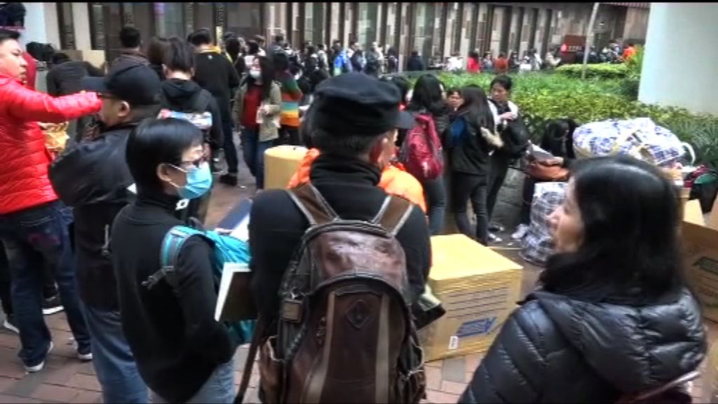 紅十字會增派人手應付捐血人潮