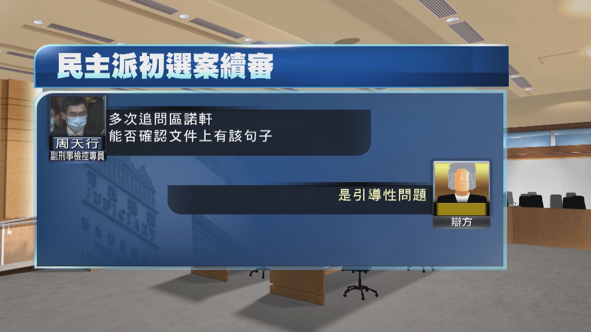 初選案續審　區諾軒：會議摘要含否決預算案字句　惟檔案已刪除