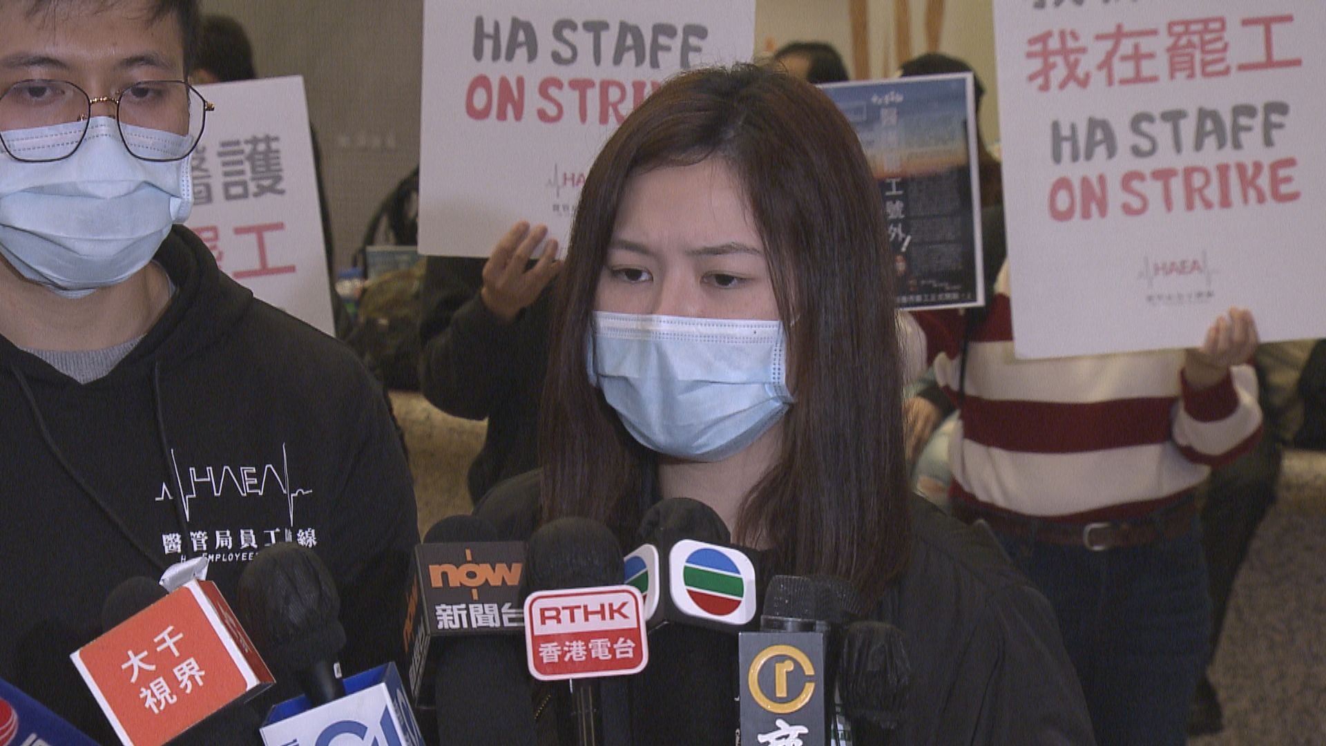 余慧明稱用合法手段抗爭 冀政府放下高姿態身段