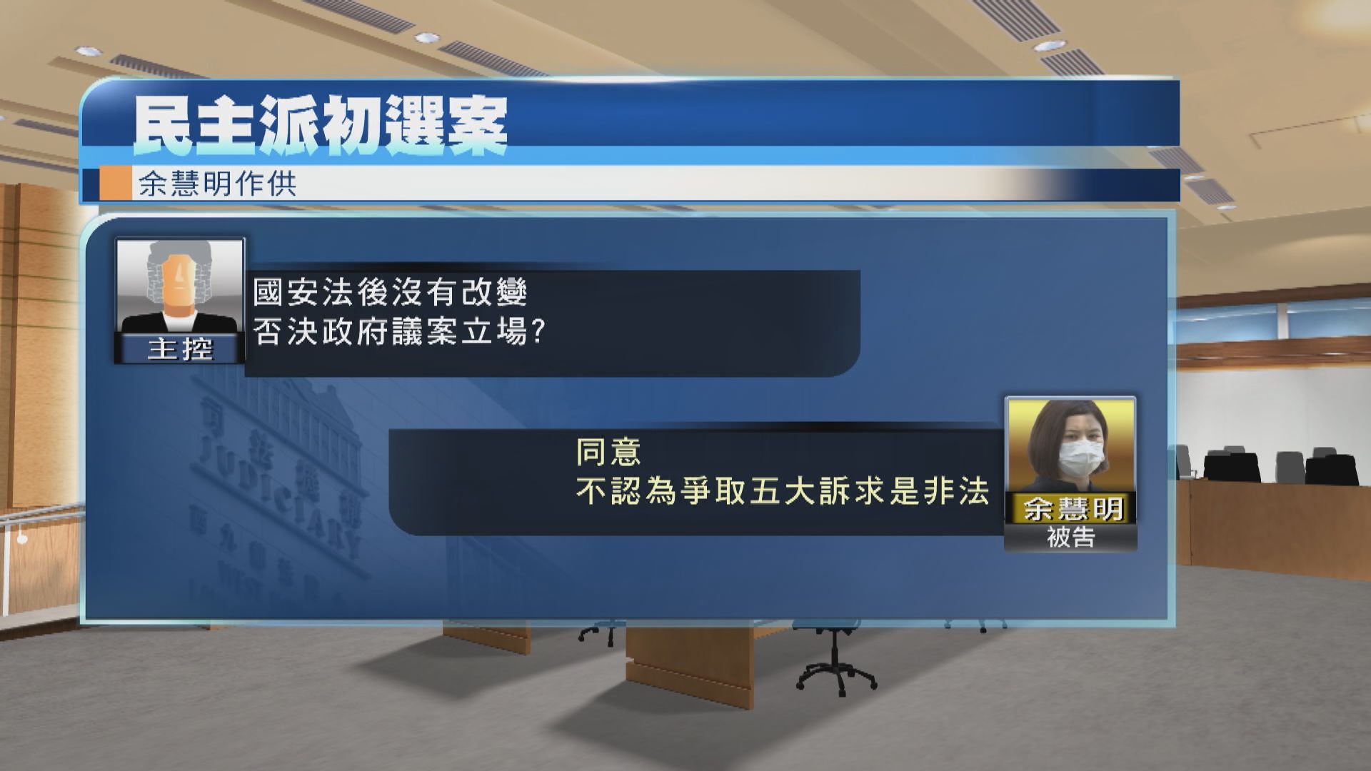 民主派初選案 暫定11月27日結案陳詞
