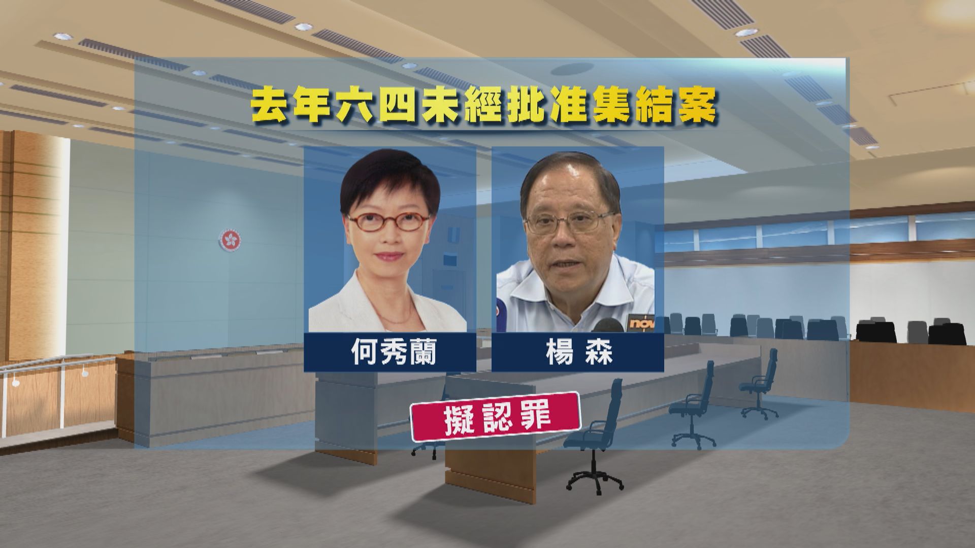 六四集會案法官將合併處理眾被告案件　七月再提堂