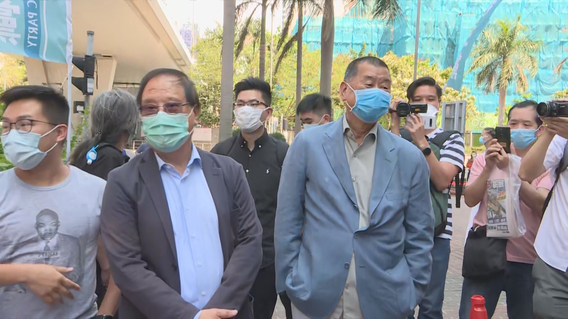 黎智英等人去年831涉非法集結案押至本月18日再提