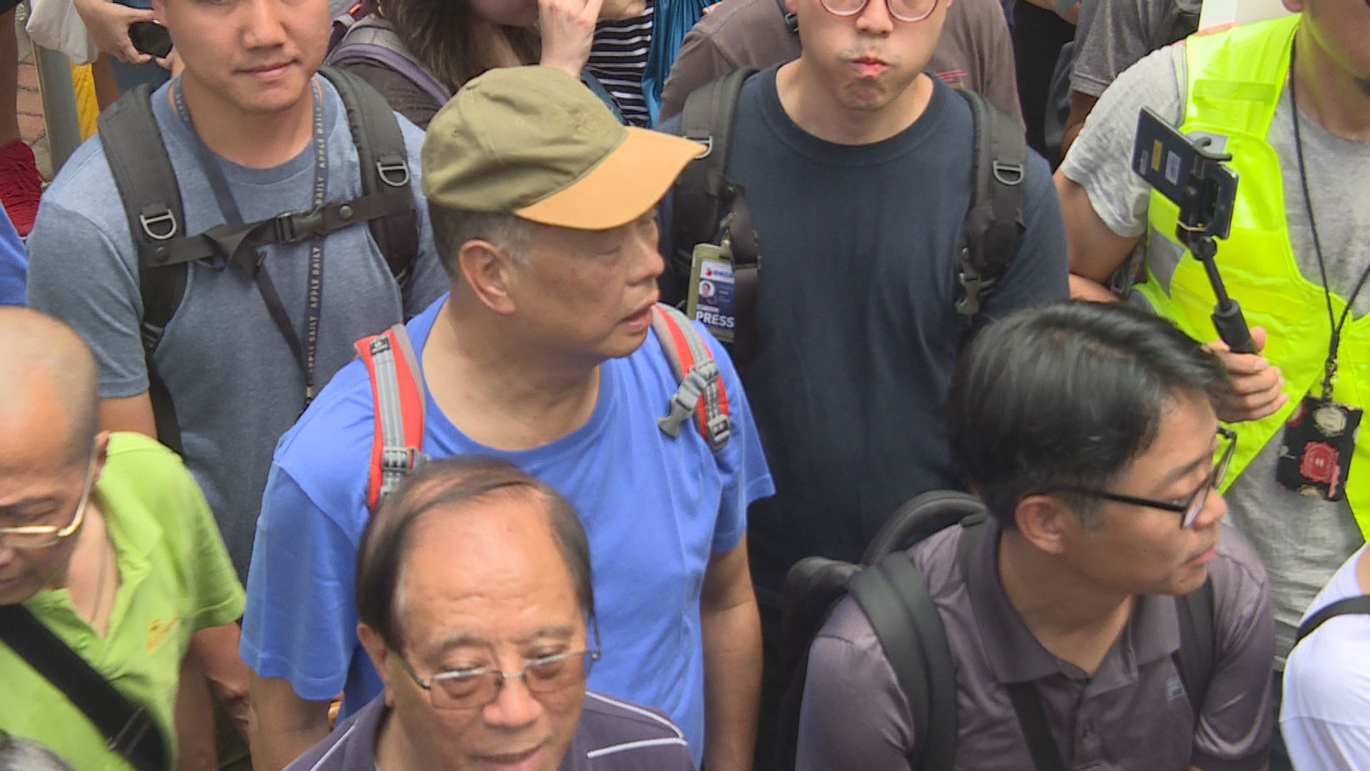 黎智英李卓人楊森承認前年831參與未批准集結