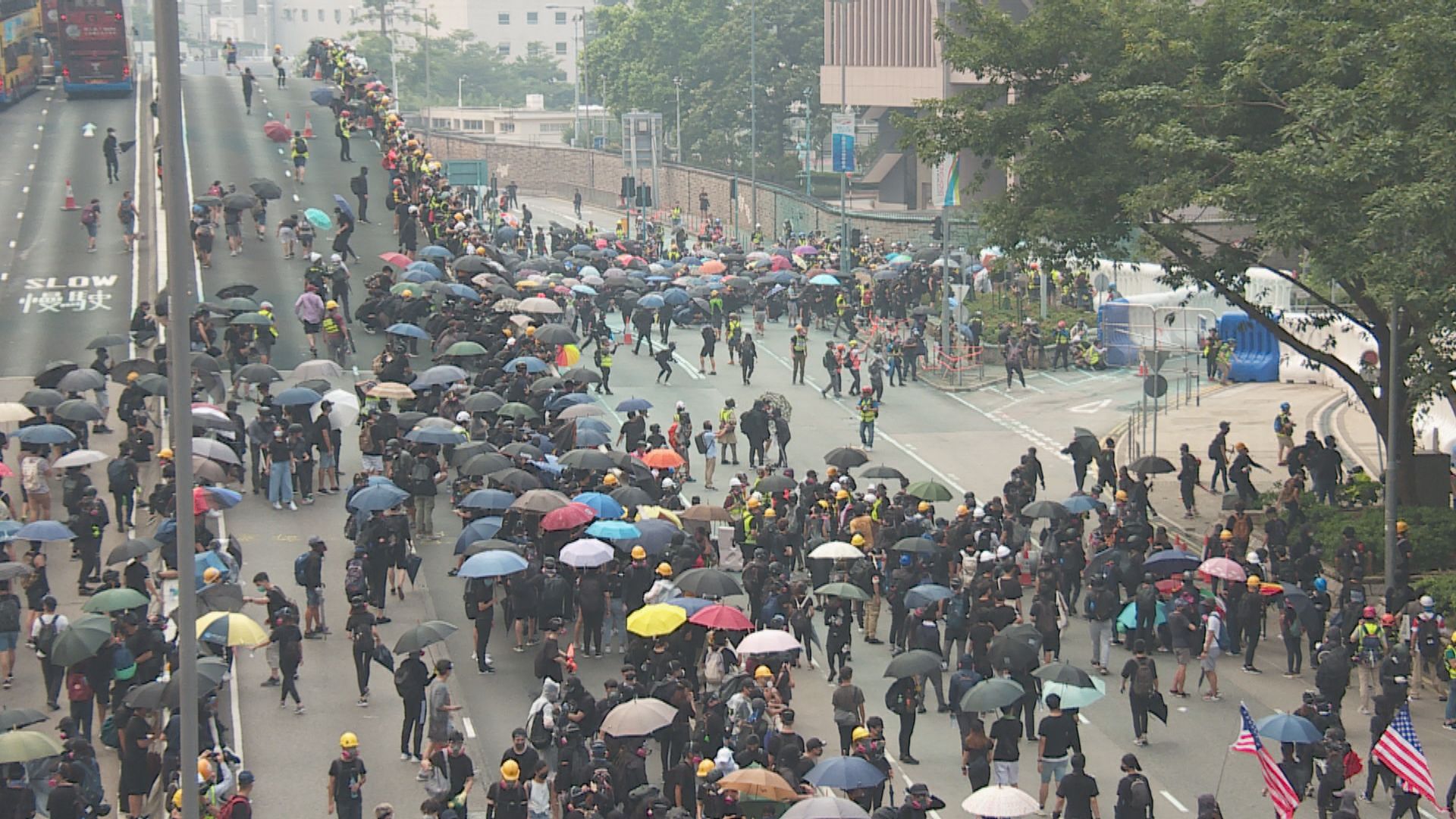 929金鐘衝突9人暴動罪成　囚28至50個月