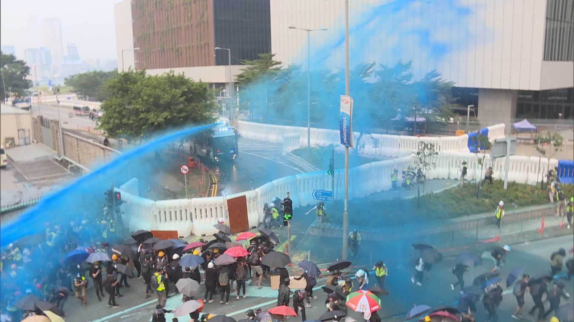 2019年9月政總衝突　三人被裁定暴動罪成