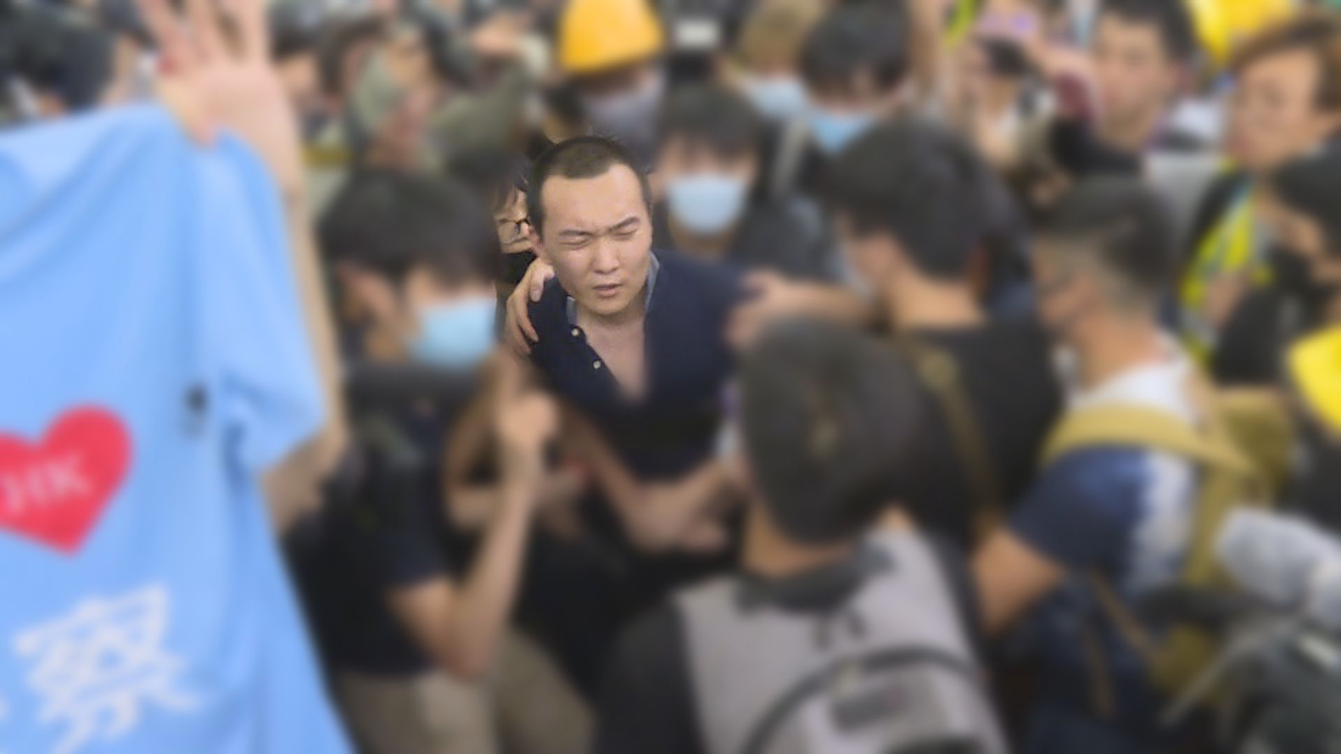 內地男子付國豪被襲案　三被告暴動罪成囚四年三個月至五年半