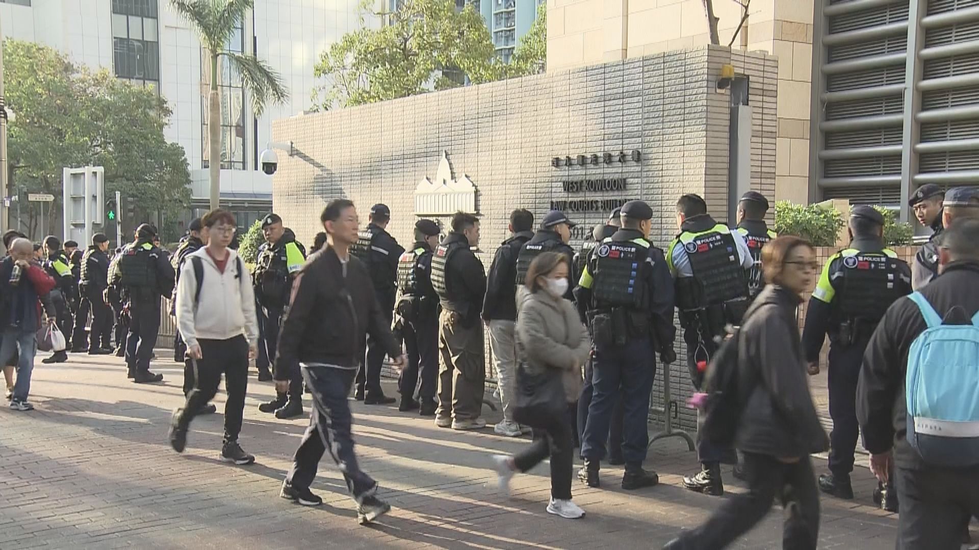 黎智英國安案判刑　法庭開放近500公眾席