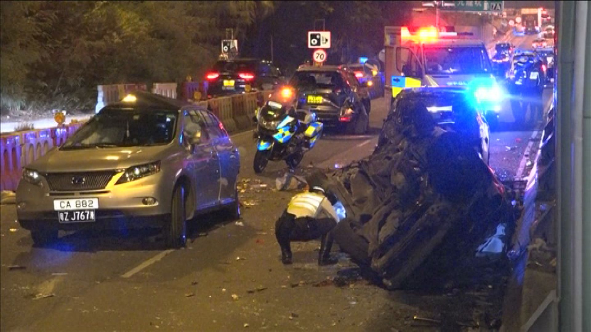 粉嶺公路「人肉路障」事件　兩死者被裁定死於意外