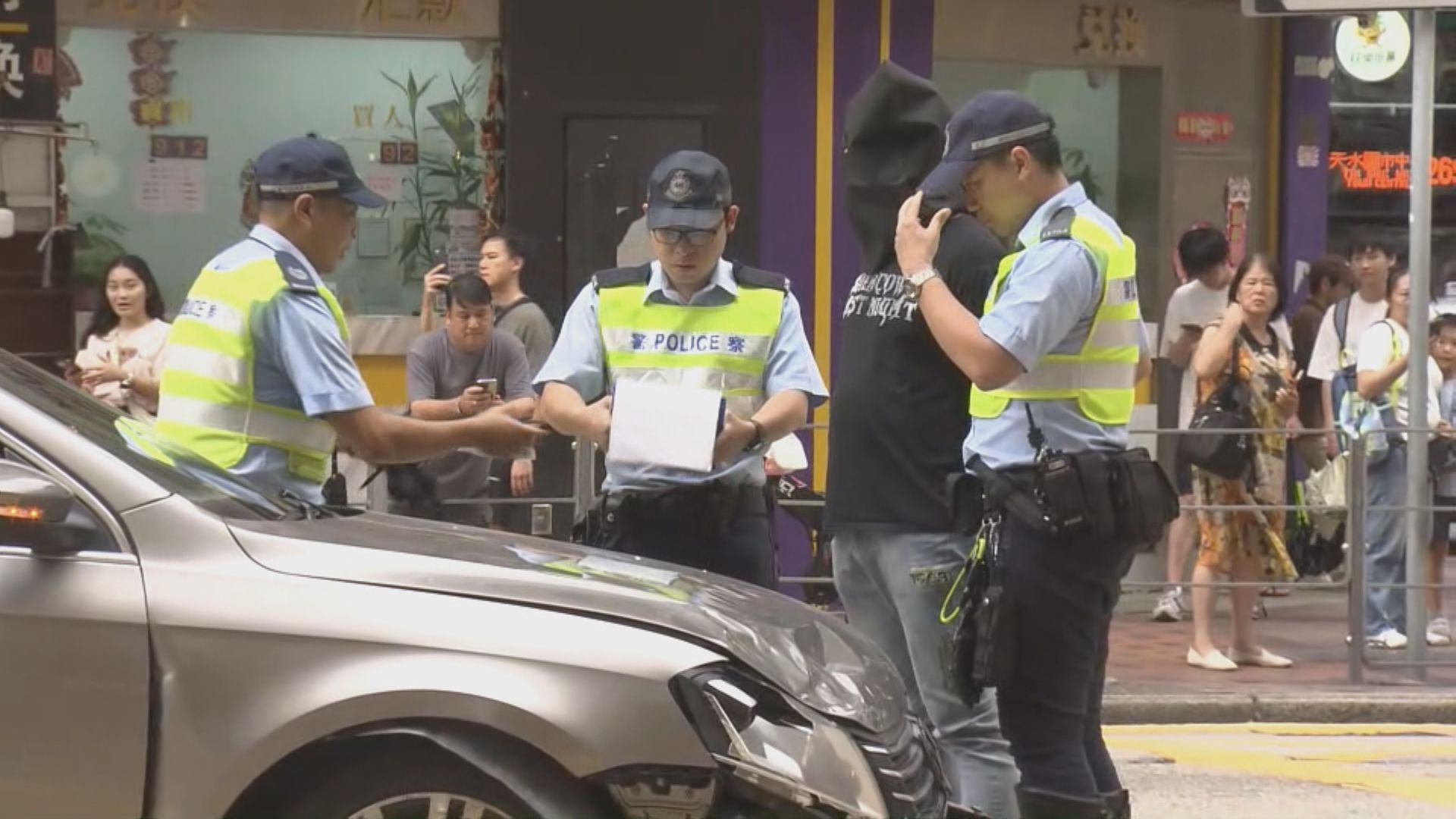 周日佐敦道五車相撞案　司機被控狂亂駕駛等四罪