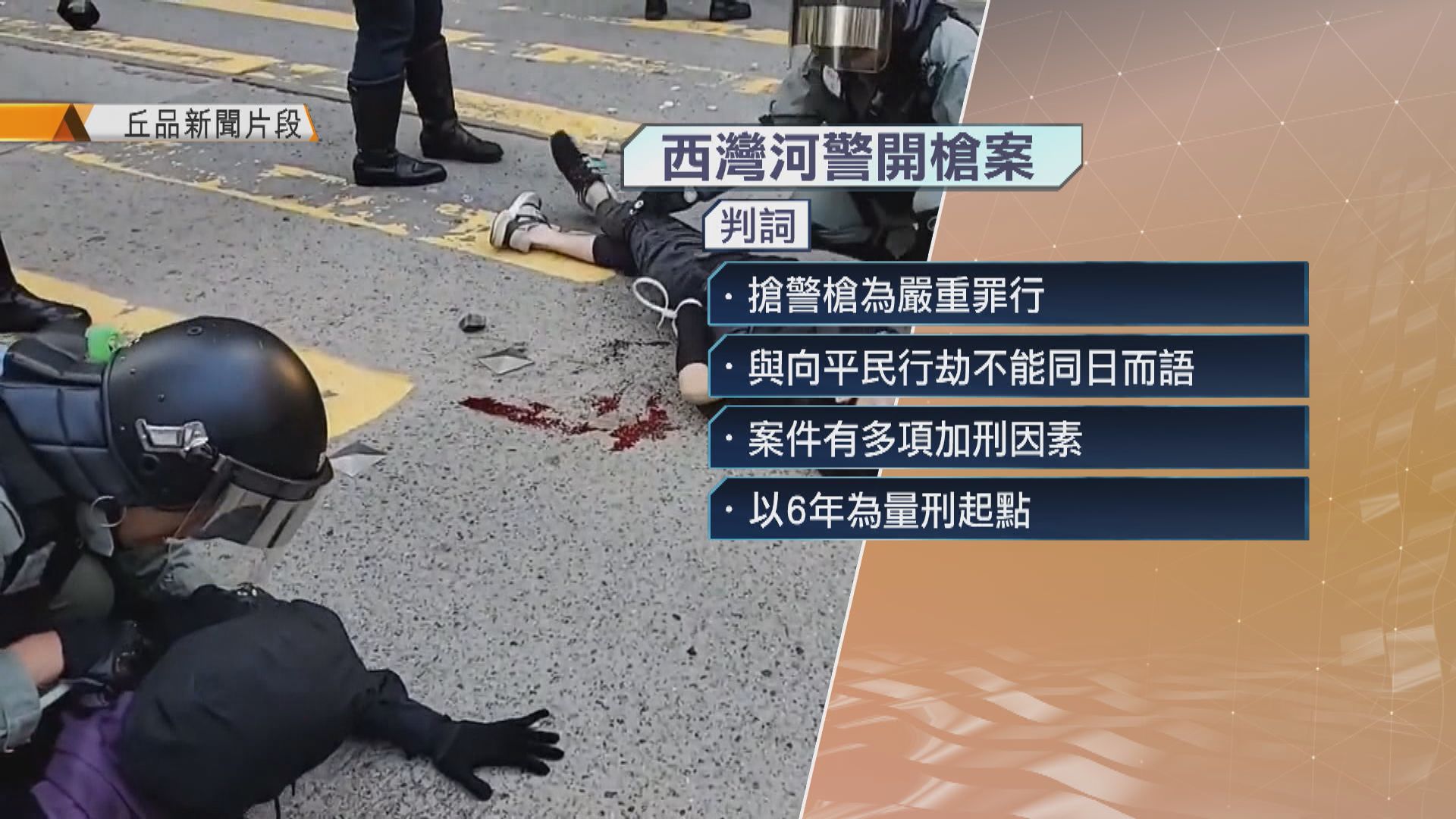 2019年西灣河警員開槍案　中槍男子周柏均和另一被告各判監6年