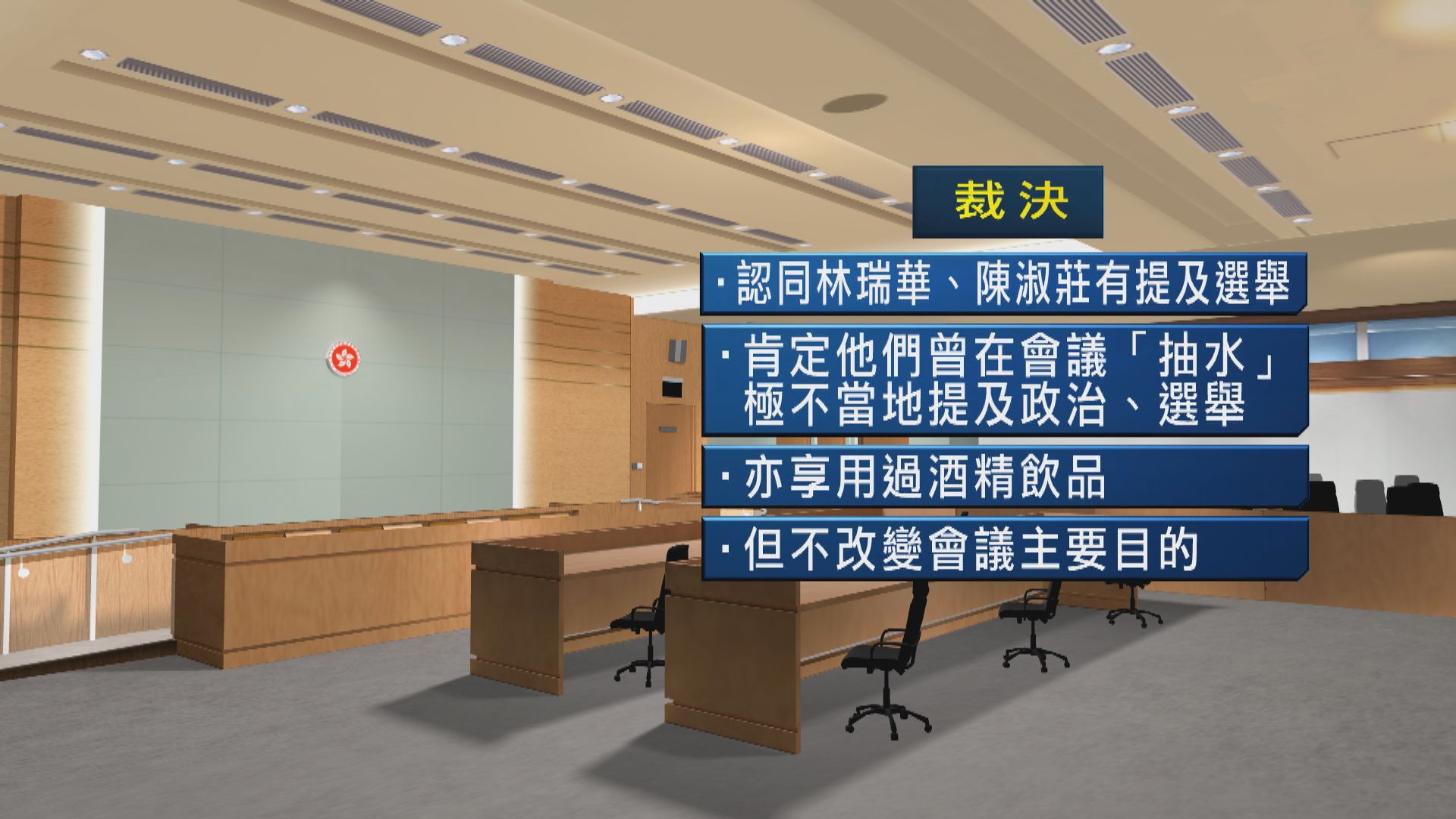 陳淑莊等三人違限聚令脫罪　裁判官不追究證人曾拒出庭