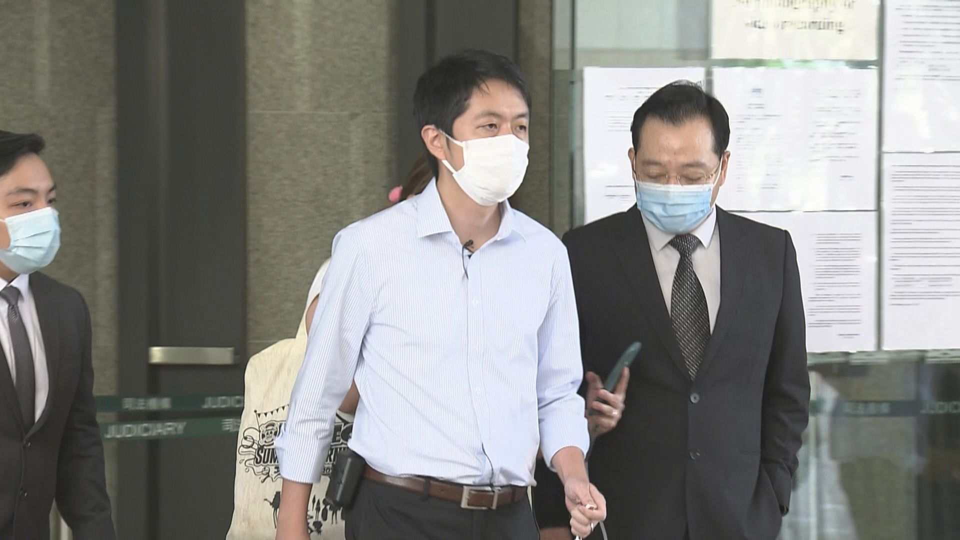 律政司提撤控兩私人檢控案獲接納　許智峯考慮司法覆核