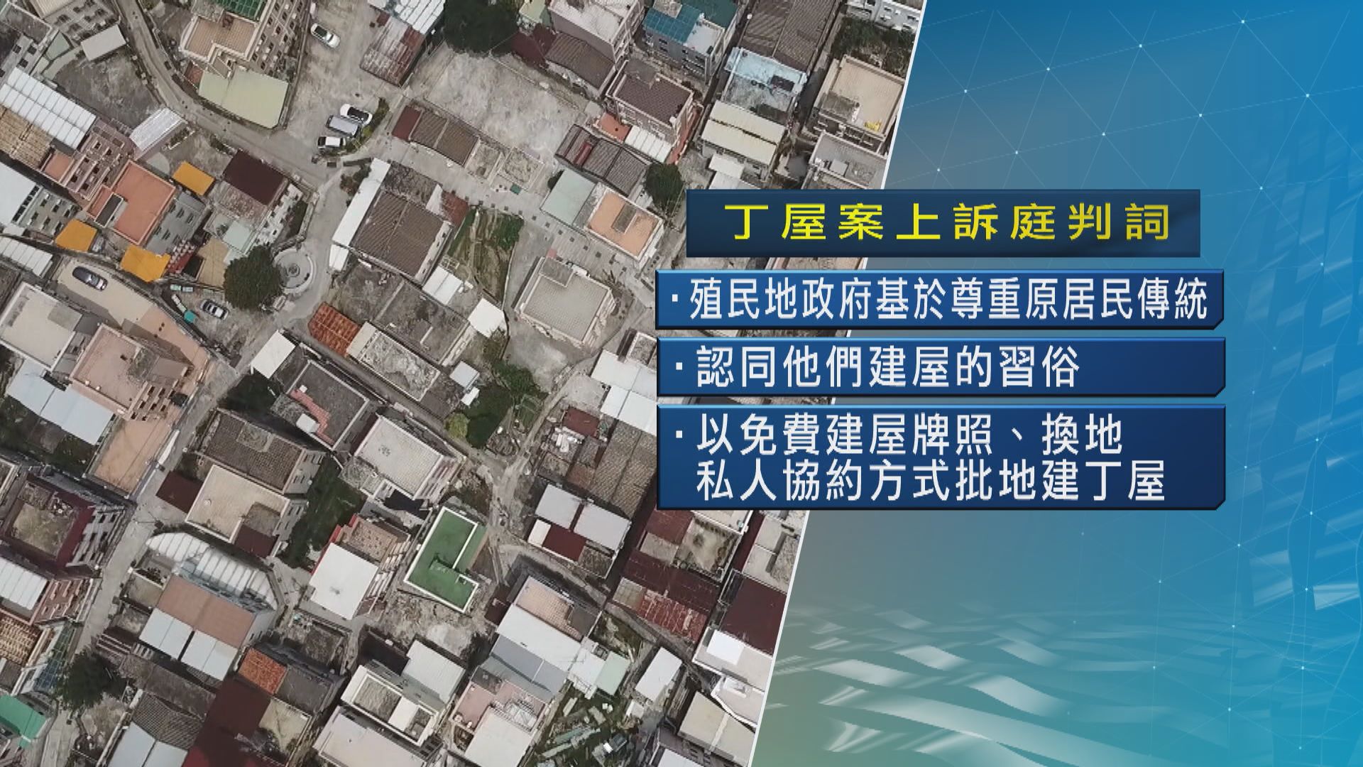 政府及鄉議局上訴得直　私人協約及換地興建丁屋合憲