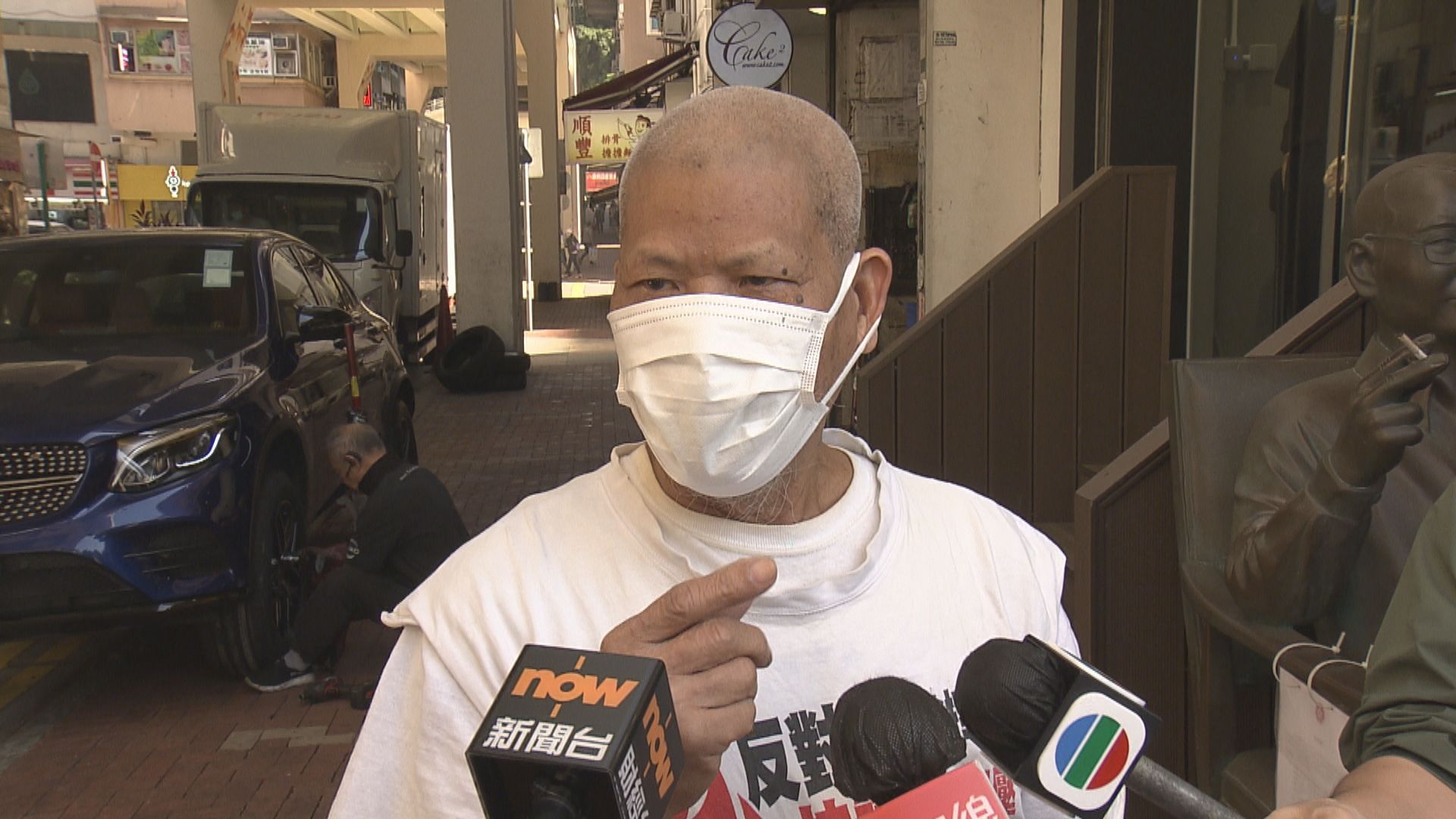 古思堯計劃抬棺材到中聯辦企圖煽動罪成囚九個月