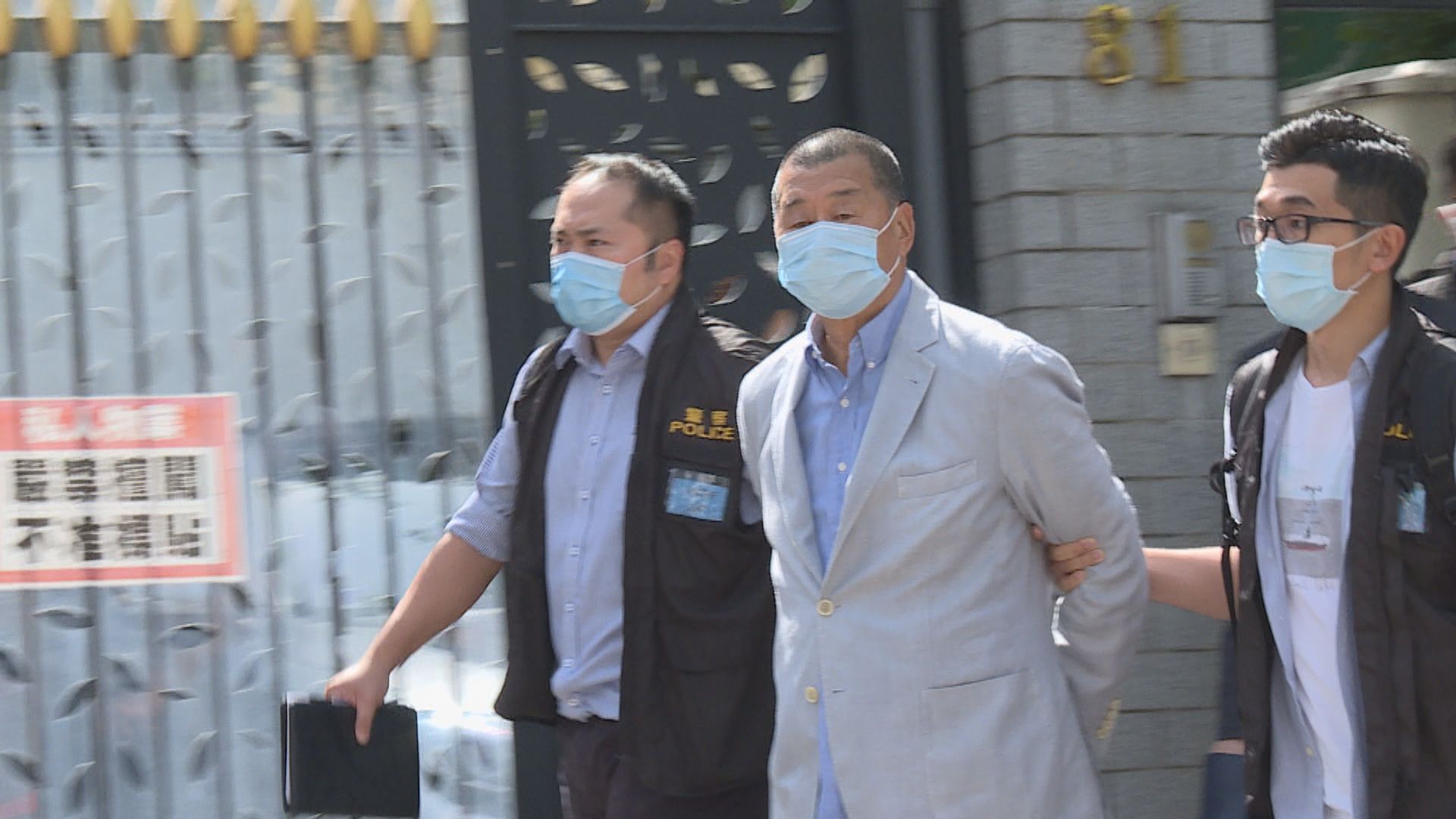 黎智英案｜黎智英串謀勾結外國勢力判囚20年　辯方確認不上訴