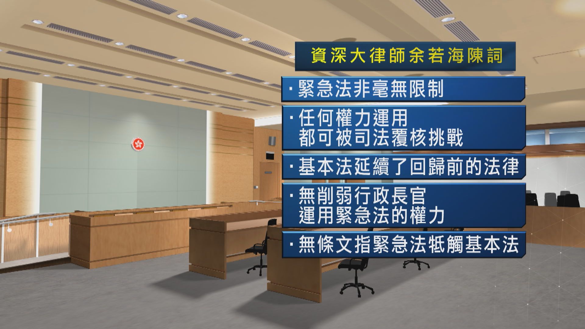 禁蒙面法司法覆核　政府方指緊急法非毫無限制