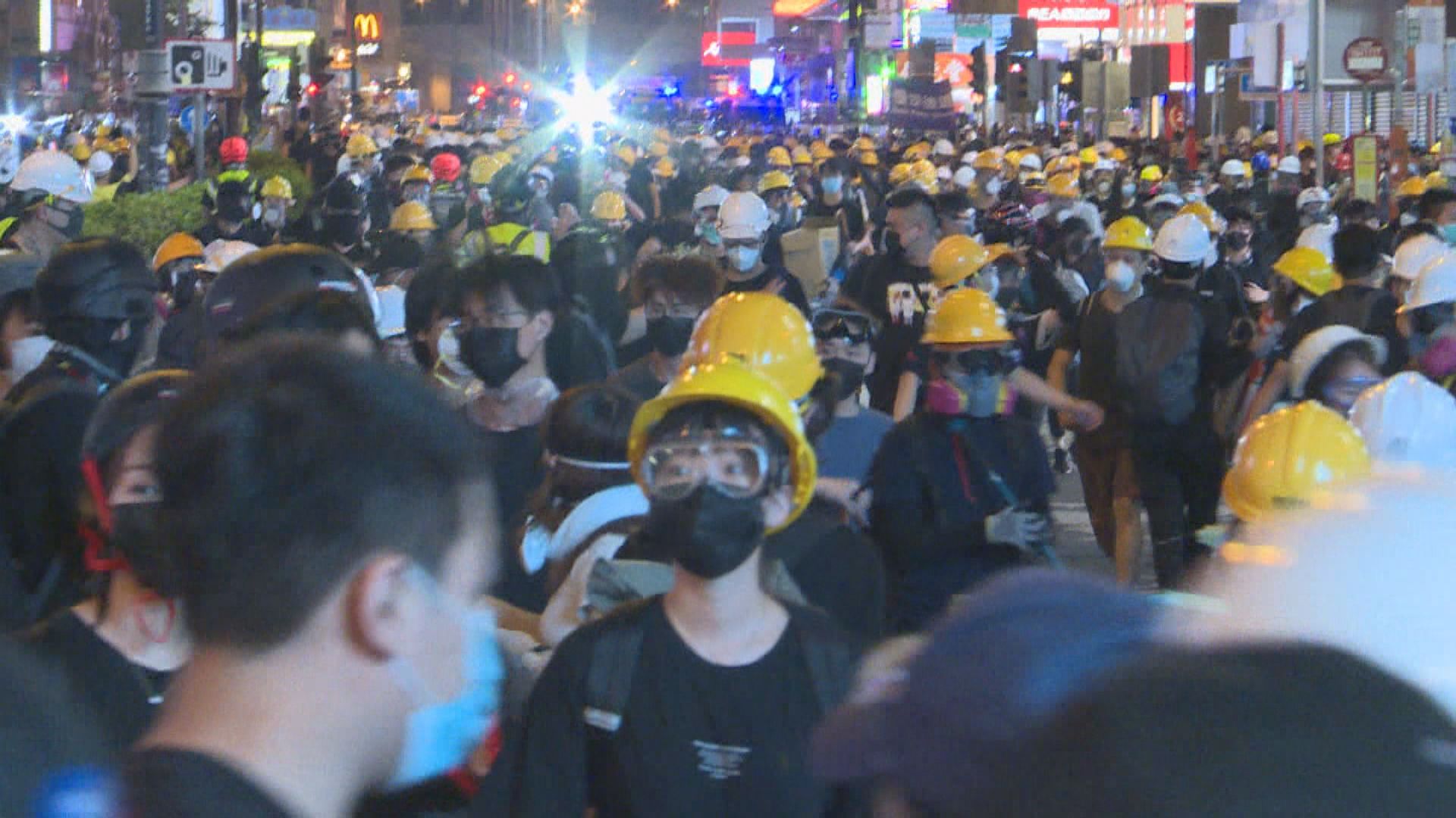 去年旺角再遊行三人非法集結　判囚四個月