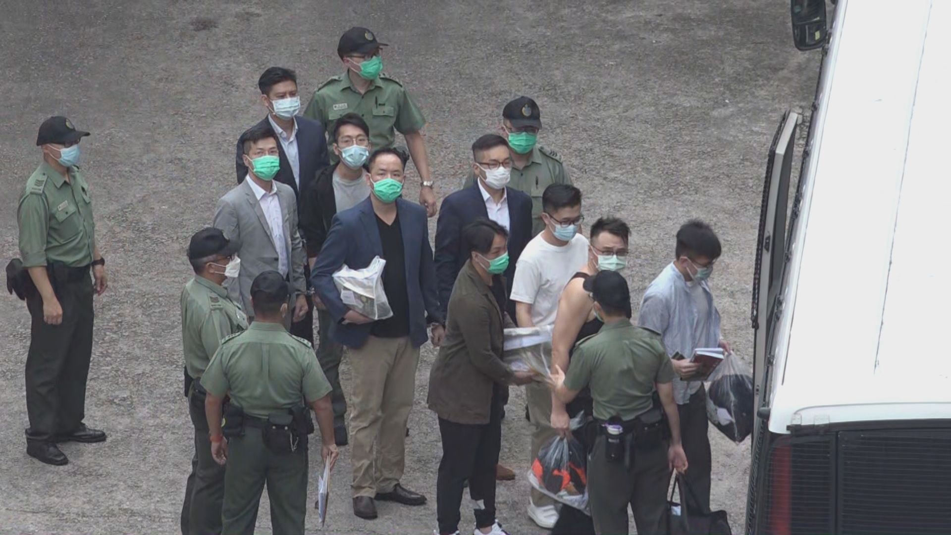 初選案47人涉串謀顛覆國家政權罪再提堂