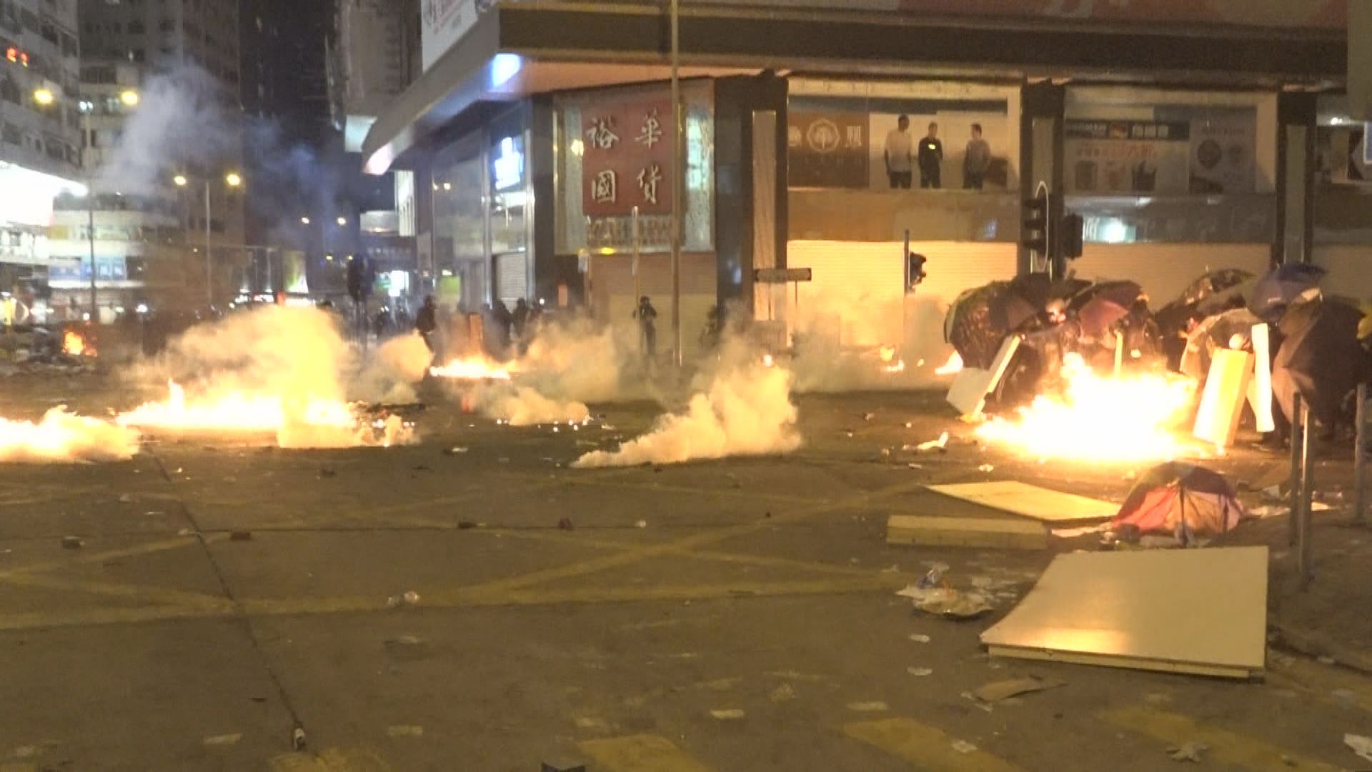 前年理大衝突4人被控油麻地暴動　一人罪成三人無罪