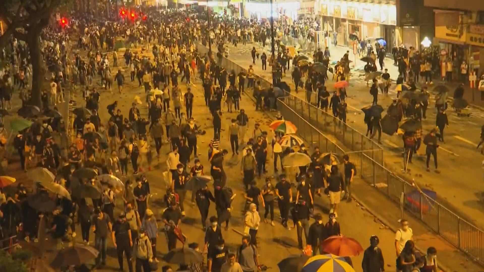 19年理大外圍衝突案　三被告暴動罪罪成