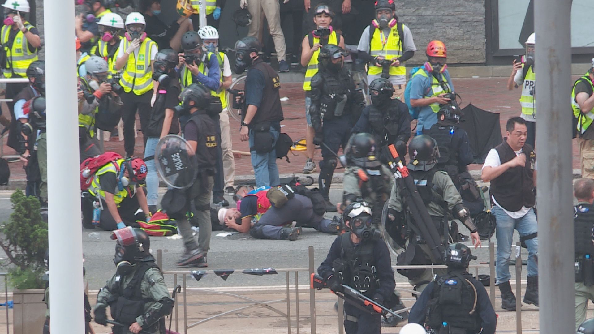 96人被控暴動　押後至明年3月再提堂