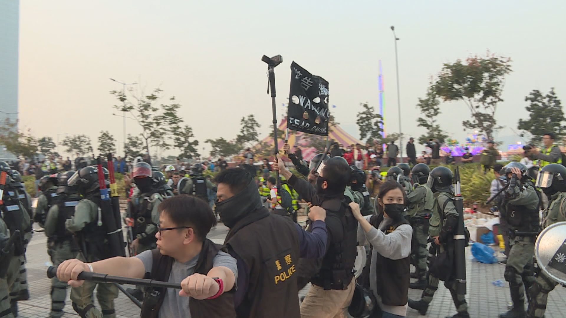 2019年愛丁堡廣場暴動案　兩名被告被裁定暴動罪成