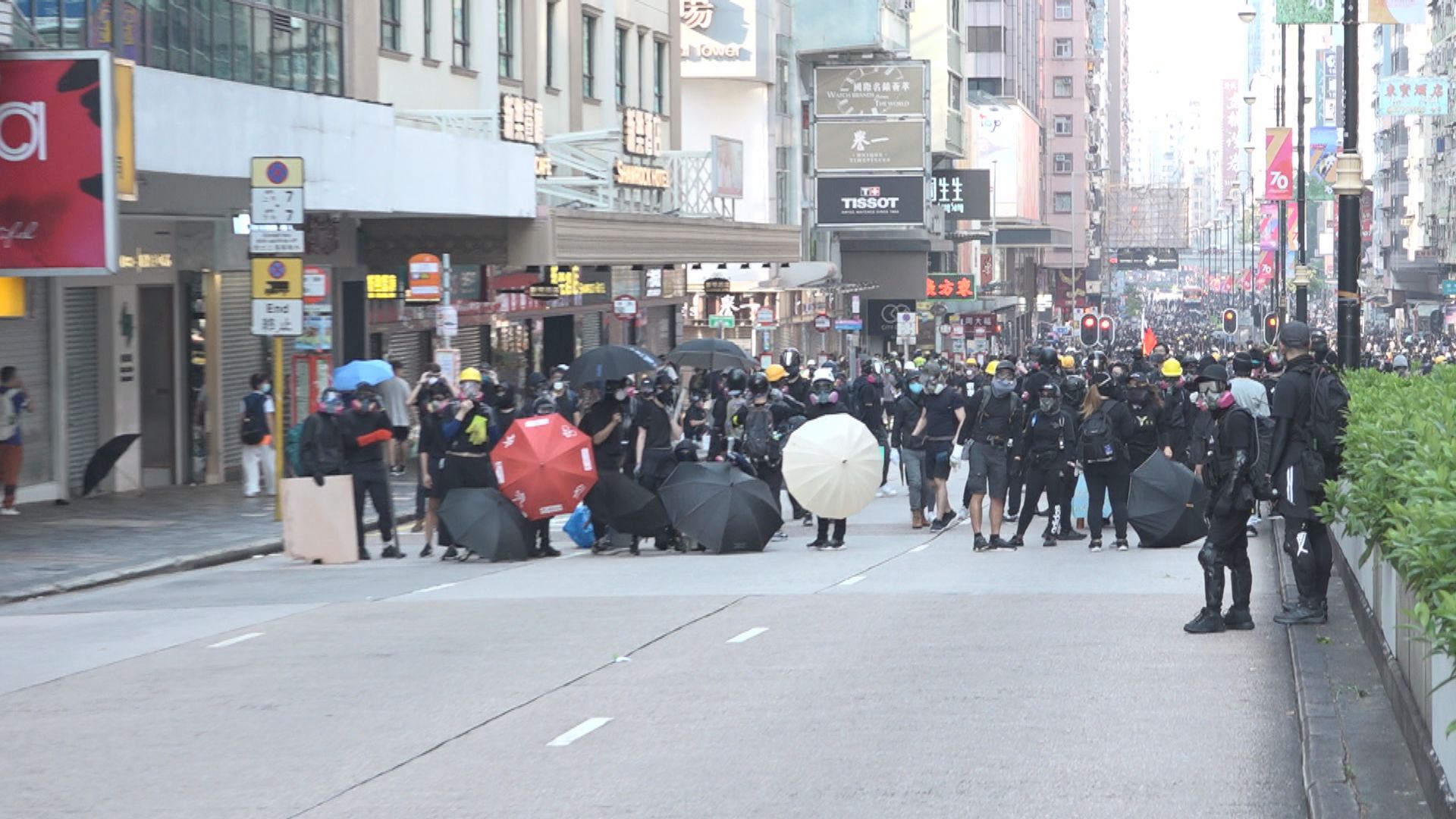 2019年國慶尖沙咀衝突　九人暴動罪成下月判刑