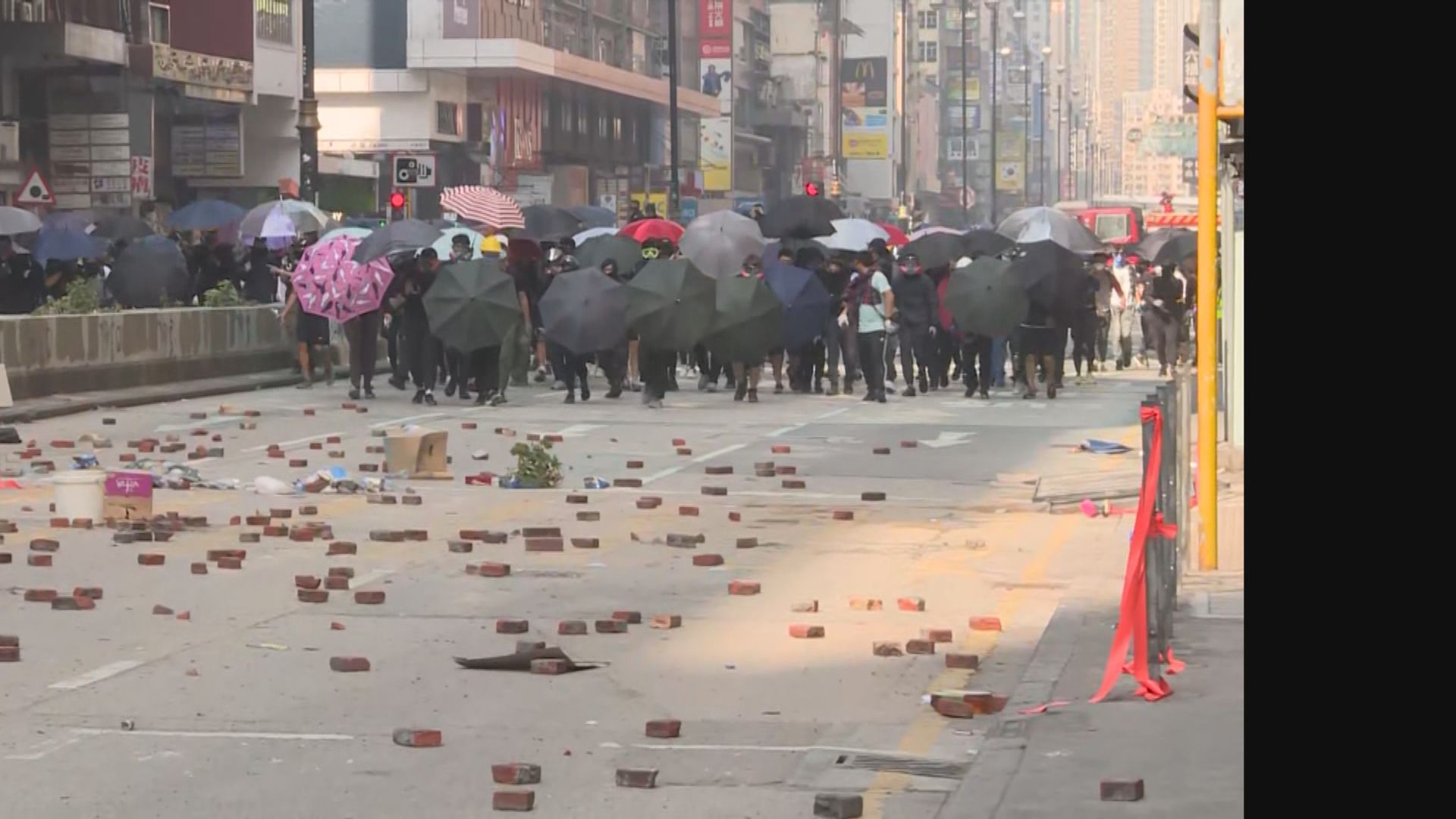 2019年理大衝突　11人被控於油麻地參與暴動全部罪成