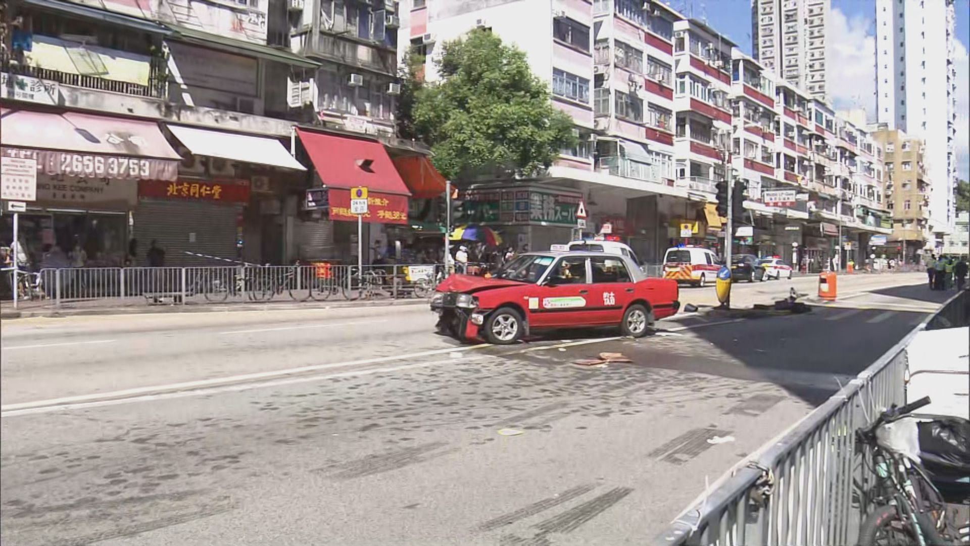 大埔車禍的士司機被控危險駕駛導致他人死亡 