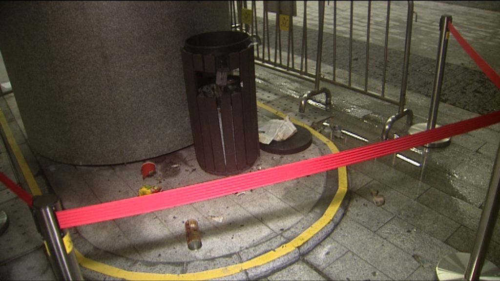 立會垃圾桶縱火案　官指理想崇高亦不應違法