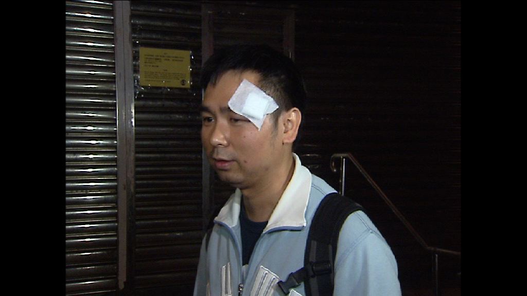 Now新聞台工程李小龍受傷向政府索償