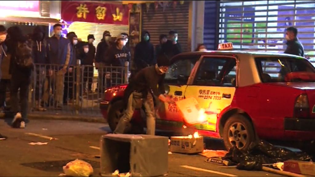 旺角騷亂　男子暴動縱火罪判囚四年九個月