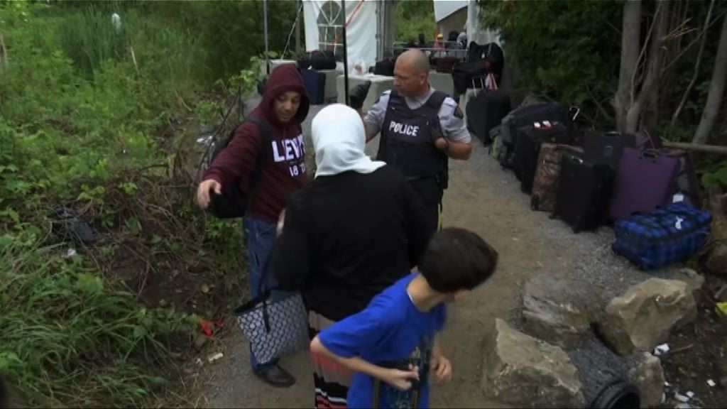 美加邊境出現偷渡潮