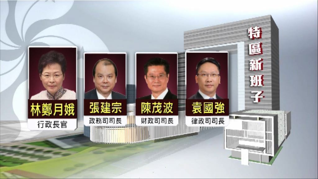 國務院任命新一屆政府主要官員　三司長留任