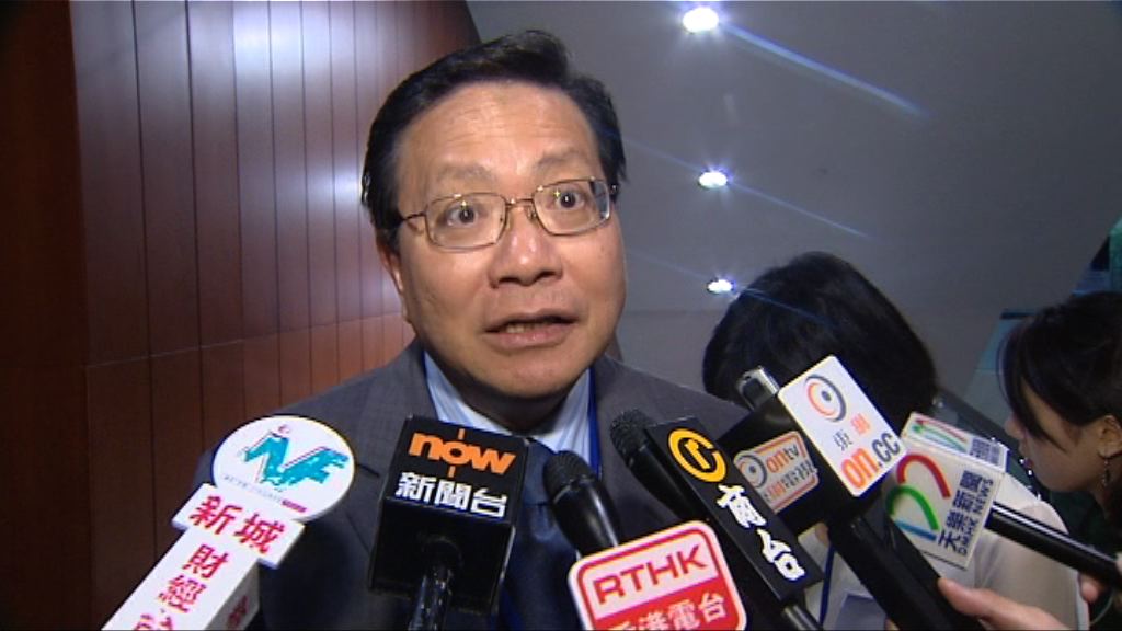 張炳良對陳帆接任運房局局長有信心