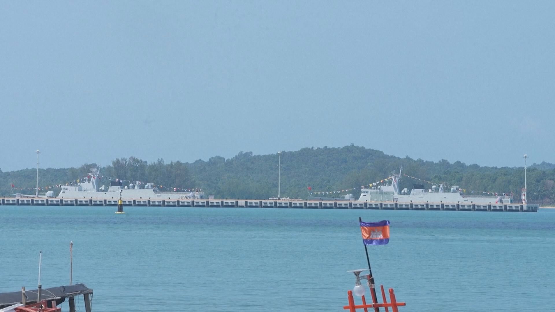 柬埔寨雲壤海軍基地完成升級改造正式啟用