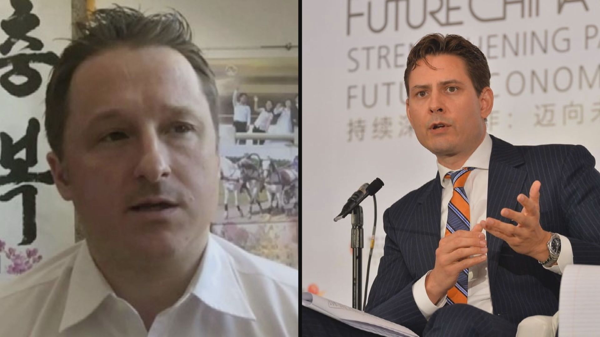 康明凱及斯帕弗與加拿大駐華使館人員視像會面