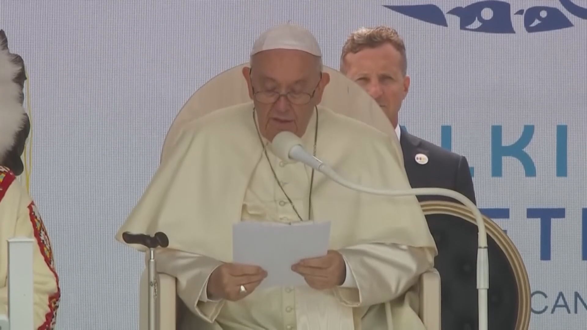 教宗訪加拿大原住民寄宿學校舊址　就教會協助同化原住民道歉