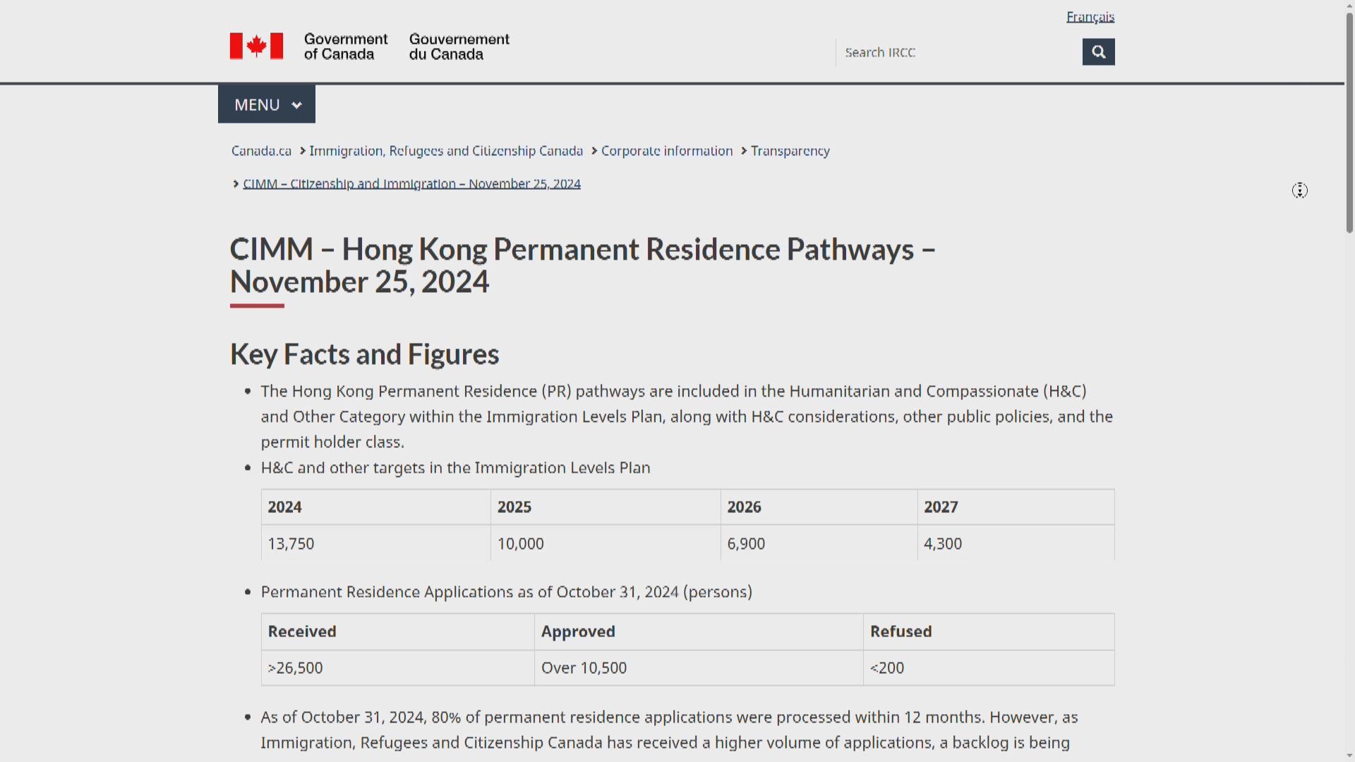 加拿大救生艇計劃｜港人永居申請積壓　大部分需延後至2027年後審批