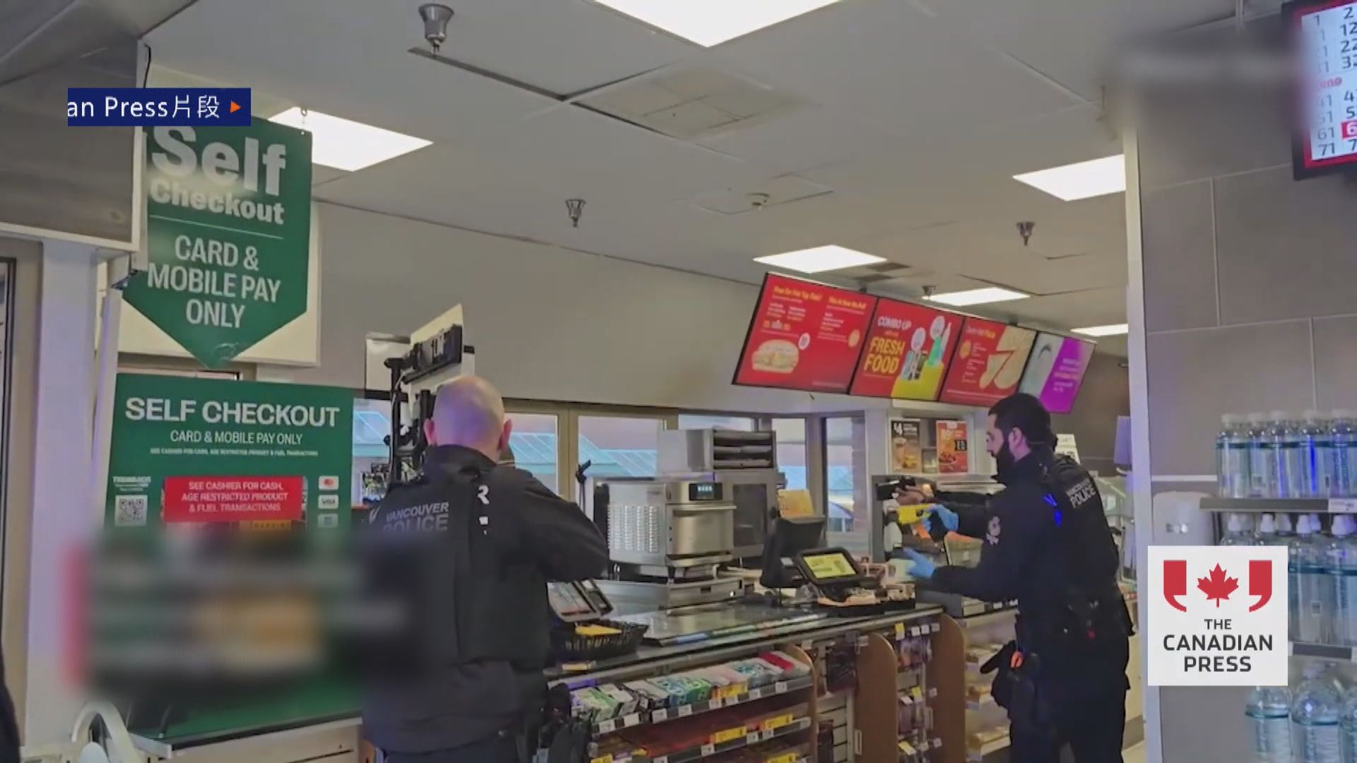 溫哥華發生持刀傷人案　警員開槍擊斃疑犯