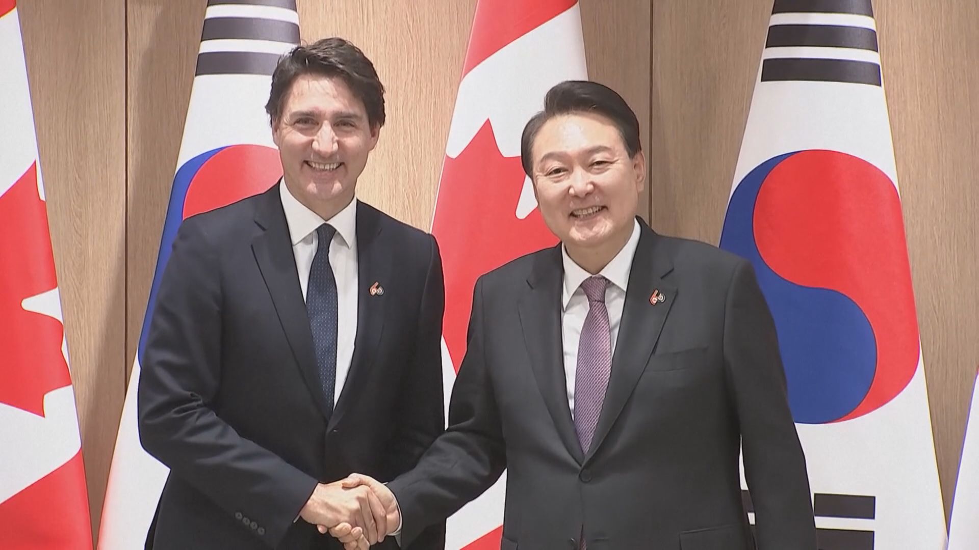 杜魯多與尹錫悅會談 雙方就關鍵礦產等簽署備忘錄